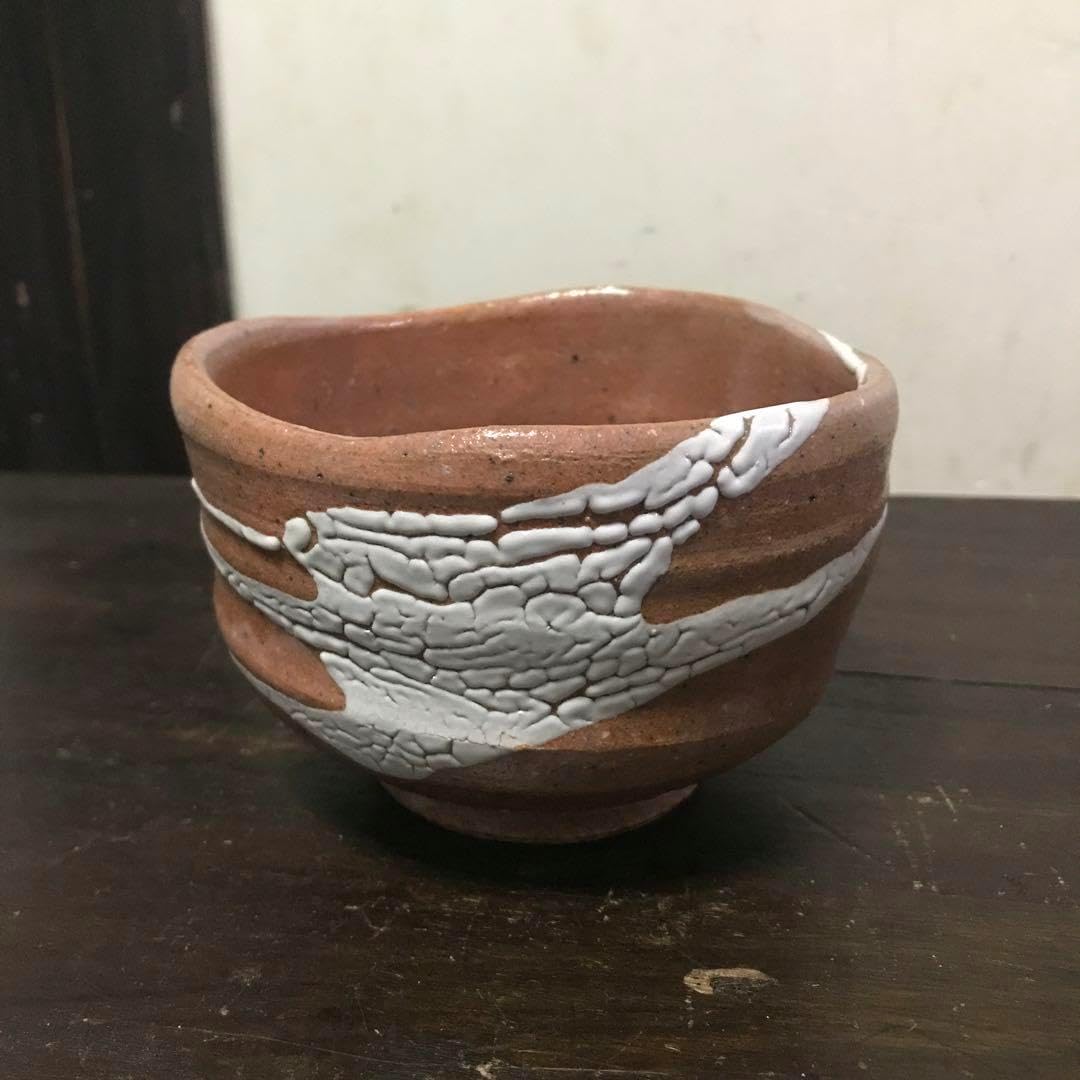 石茶碗、石彫茶碗、安山岩茶碗、抹茶茶碗、倉田辰彦作、本製茶碗、石